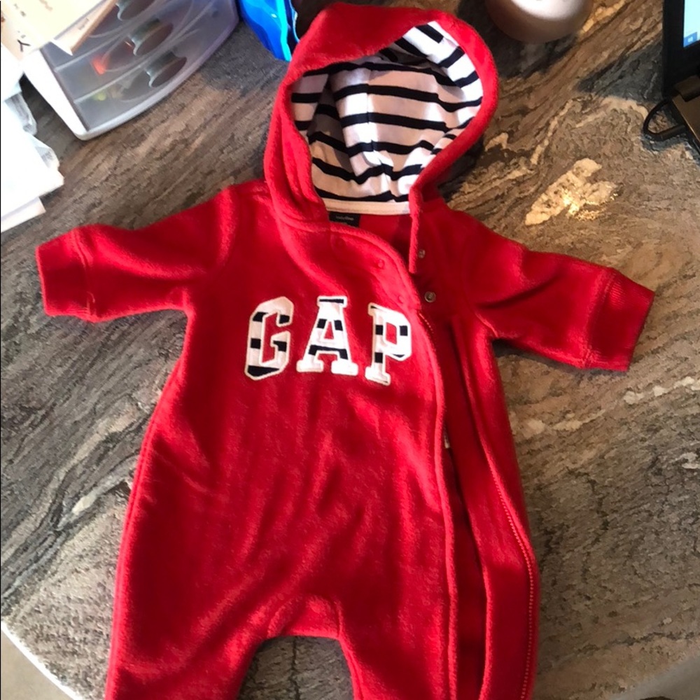 Gap fleece onesie